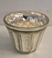 Teelicht mit Silberfolie 7cm 5.00